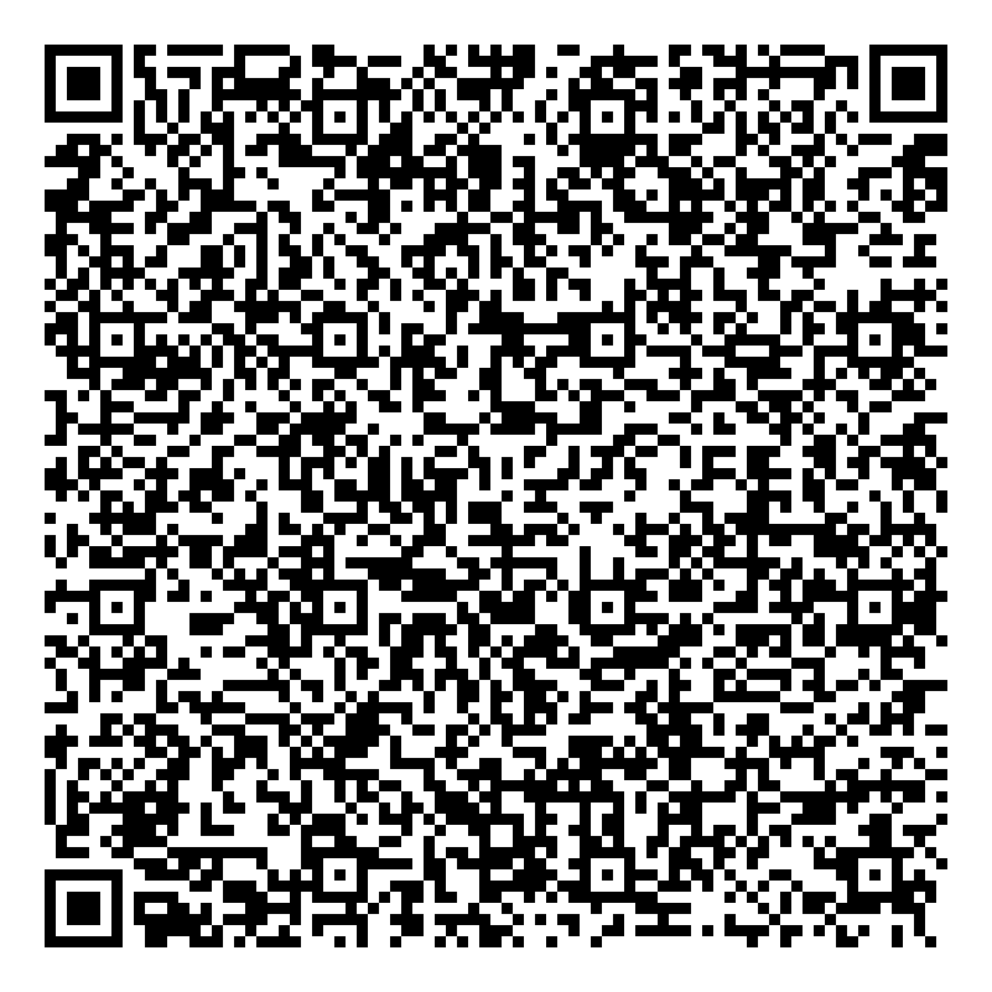 QR code that opens a WhatsApp chat with Sisu to place an order